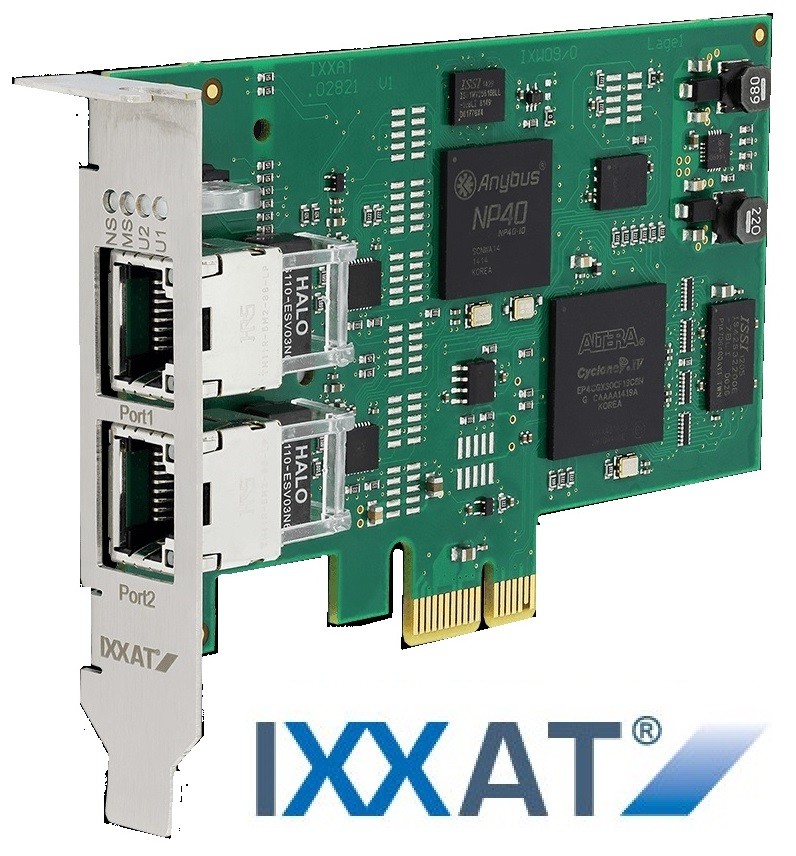 IXXAT INpact per comunicare con qualsiasi protocollo industrial Ethernet