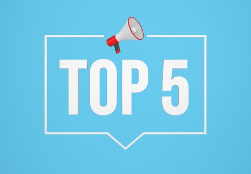 Top 5 of September